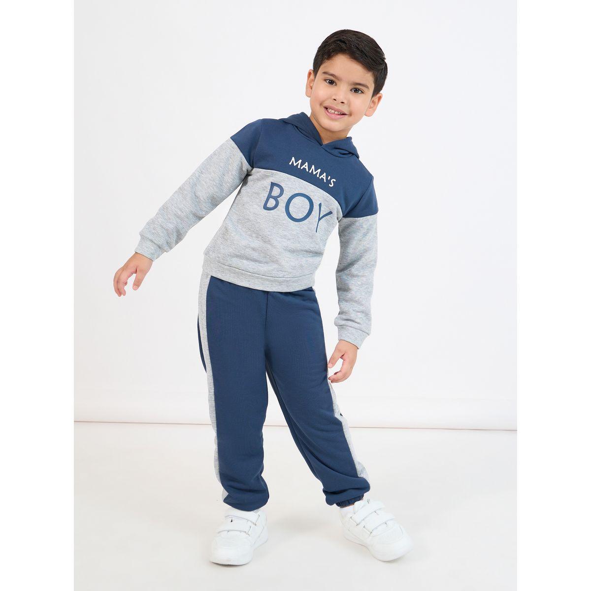 Styli Printed Colorblock Hoodie & Jogger Set-boys-clothing-setsandcoords-image-1