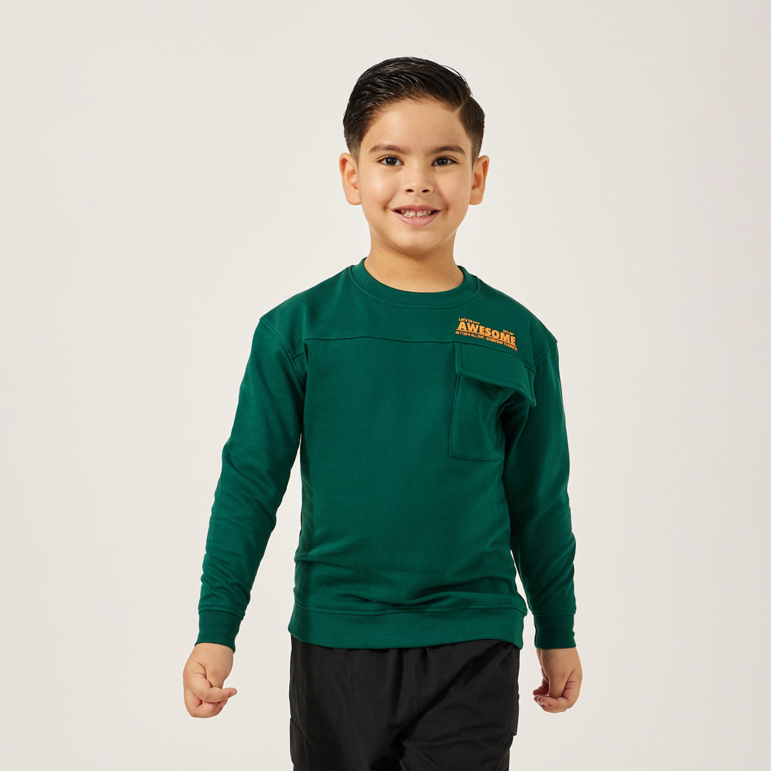 Styli Toddler Printed Sweatshirt-boys-clothing-sweatshirts-image-1