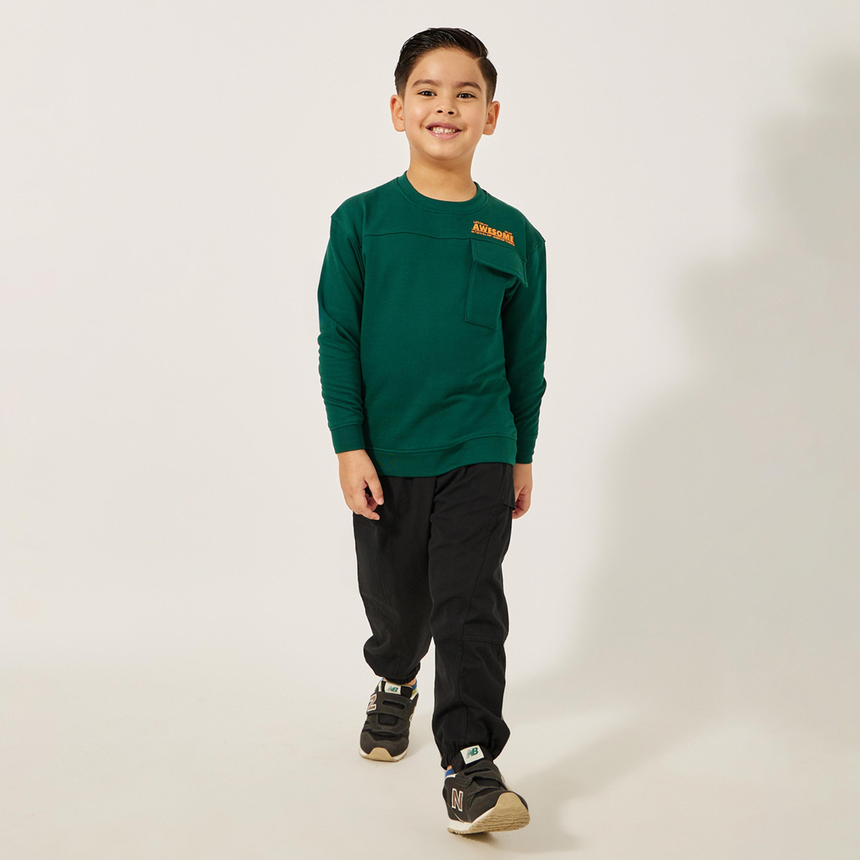 ستايلي - سويت شيرت مطبوع للأطفال الصغار-boys-clothing-sweatshirts-image-2