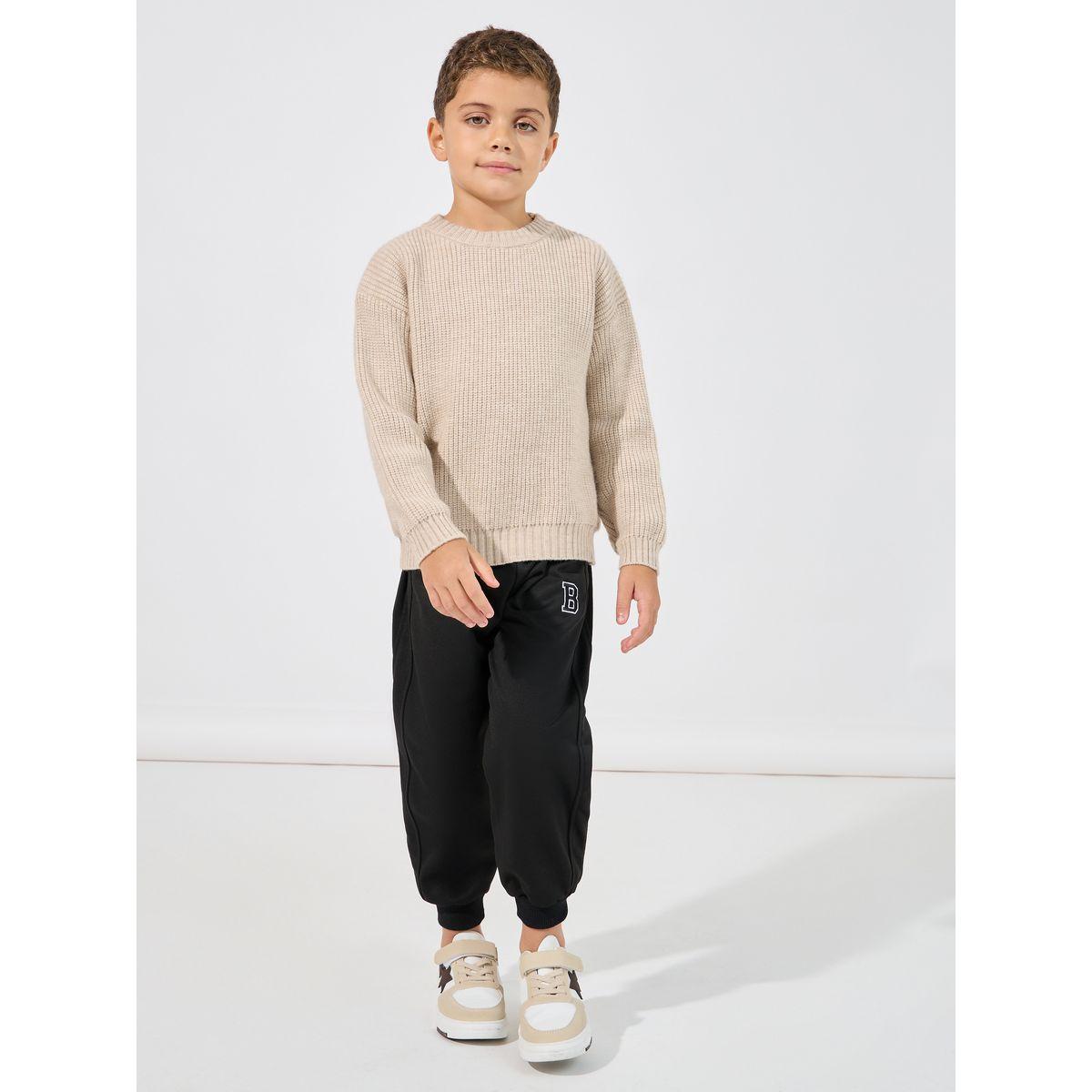 Styli Round Neck Knitted Sweater-boys-clothing-jumpersandcardigans-image-2