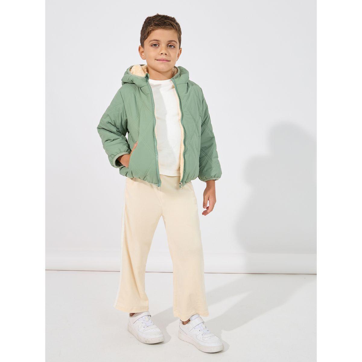 Styli Plush Lined Quilted Hooded Jacket-boys-clothing-jacketsandcoats-image-2
