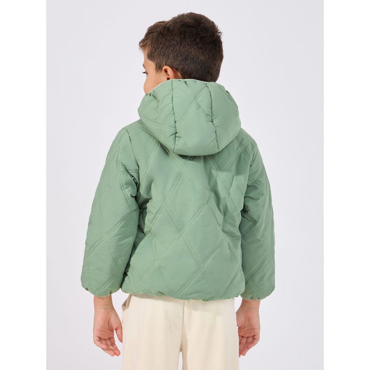 جاكيت بتفاصيل بارزة الملمس وياقة هودي-boys-clothing-jacketsandcoats-image-4