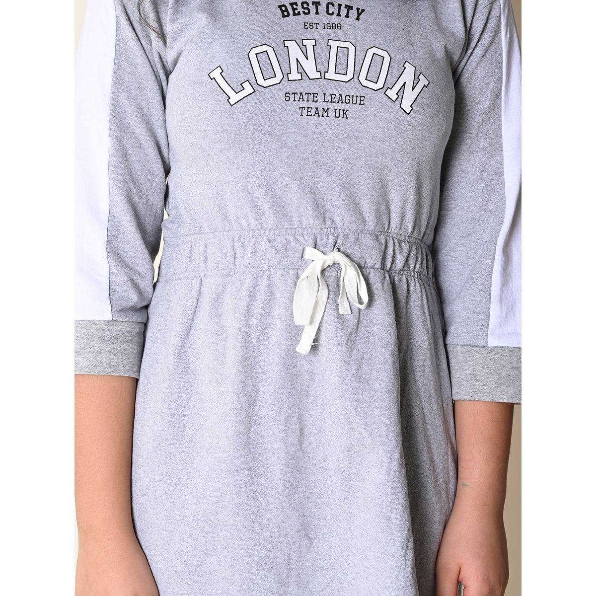 LilPicks X Styli  Slogan Print Mini Dress-girls-clothing-dressesandjumpsuits-image-2