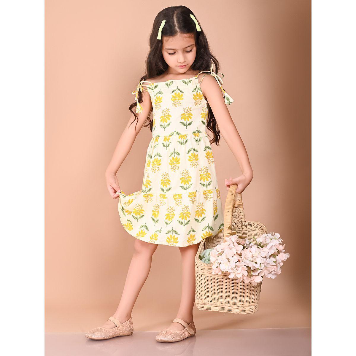 LilPicks X Styli  Floral Print Fit & Flare Dress-girls-clothing-dressesandjumpsuits-image-1