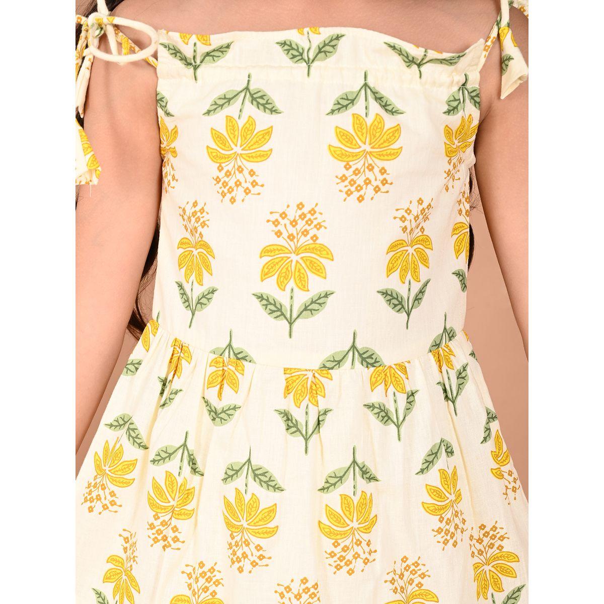 LilPicks X Styli  Floral Print Fit & Flare Dress-girls-clothing-dressesandjumpsuits-image-5