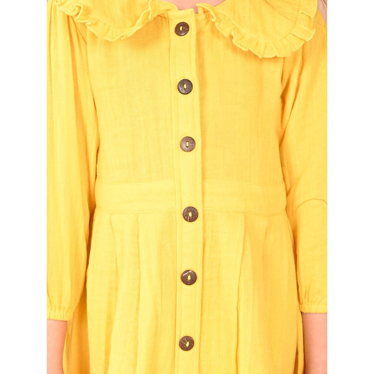 LilPicks X Styli  Fit & Flare Knee Length Dress-girls-clothing-dressesandjumpsuits-image-4