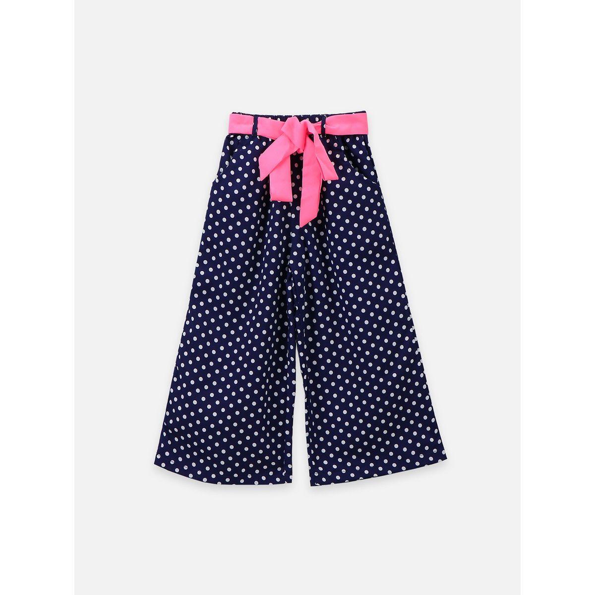 LilPicks X Styli  Blue Polka Dot Clothing Set-girls-clothing-setsandcoords-image-4