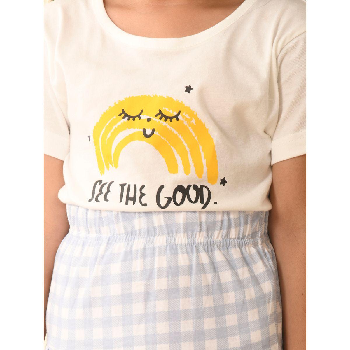 LilPicks X Styli  Graphic Print T-Shirt & Skirt Co-Ords Set-girls-clothing-setsandcoords-image-8