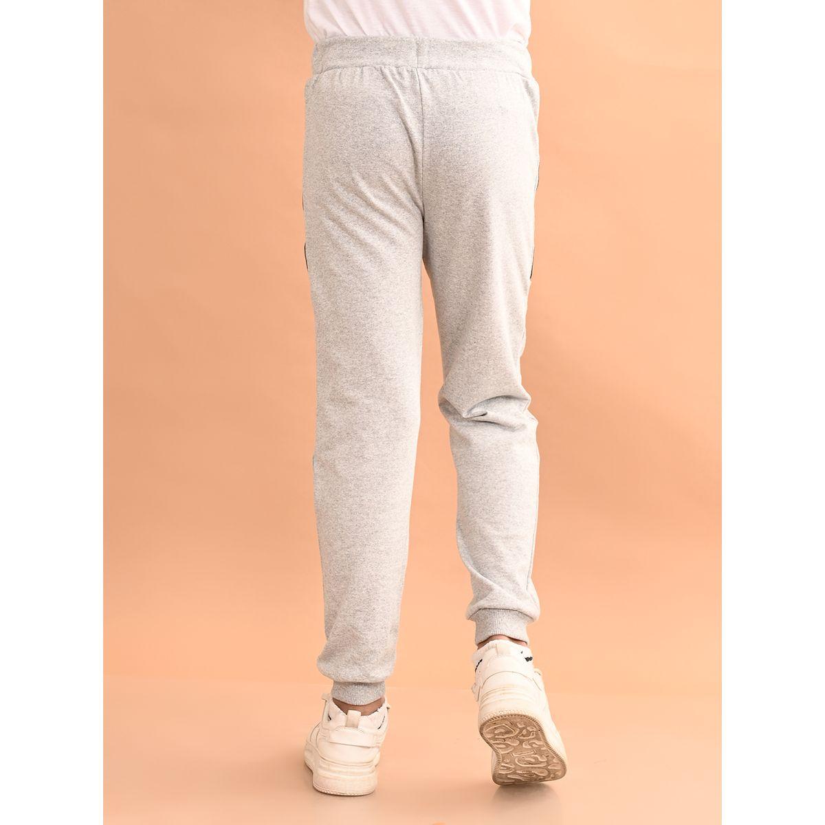 LilPicks Text Print Ankle Length Joggers-boys-clothing-bottoms-joggersandtrackpants-image-4