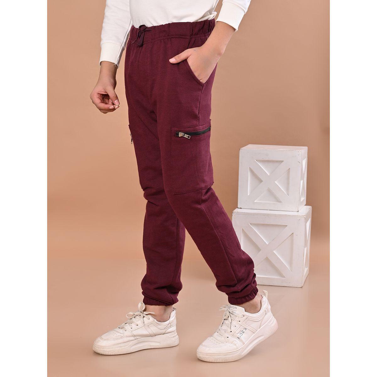 LilPicks Pocket Details Ankle Length Joggers-boys-clothing-bottoms-joggersandtrackpants-image-3