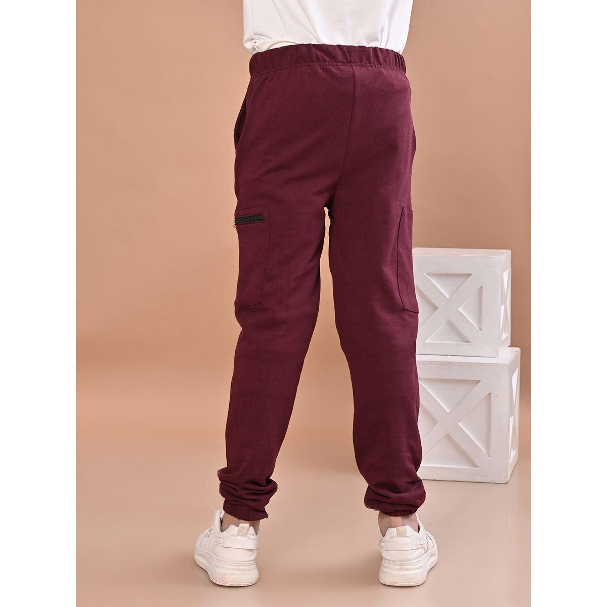 LilPicks Pocket Details Ankle Length Joggers-boys-clothing-bottoms-joggersandtrackpants-image-4