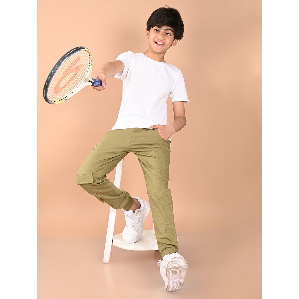 جوغر بطول الكاحل مع أربطة وجيوب ليل بيكس × ستايلي-boys-clothing-bottoms-joggersandtrackpants-image-5