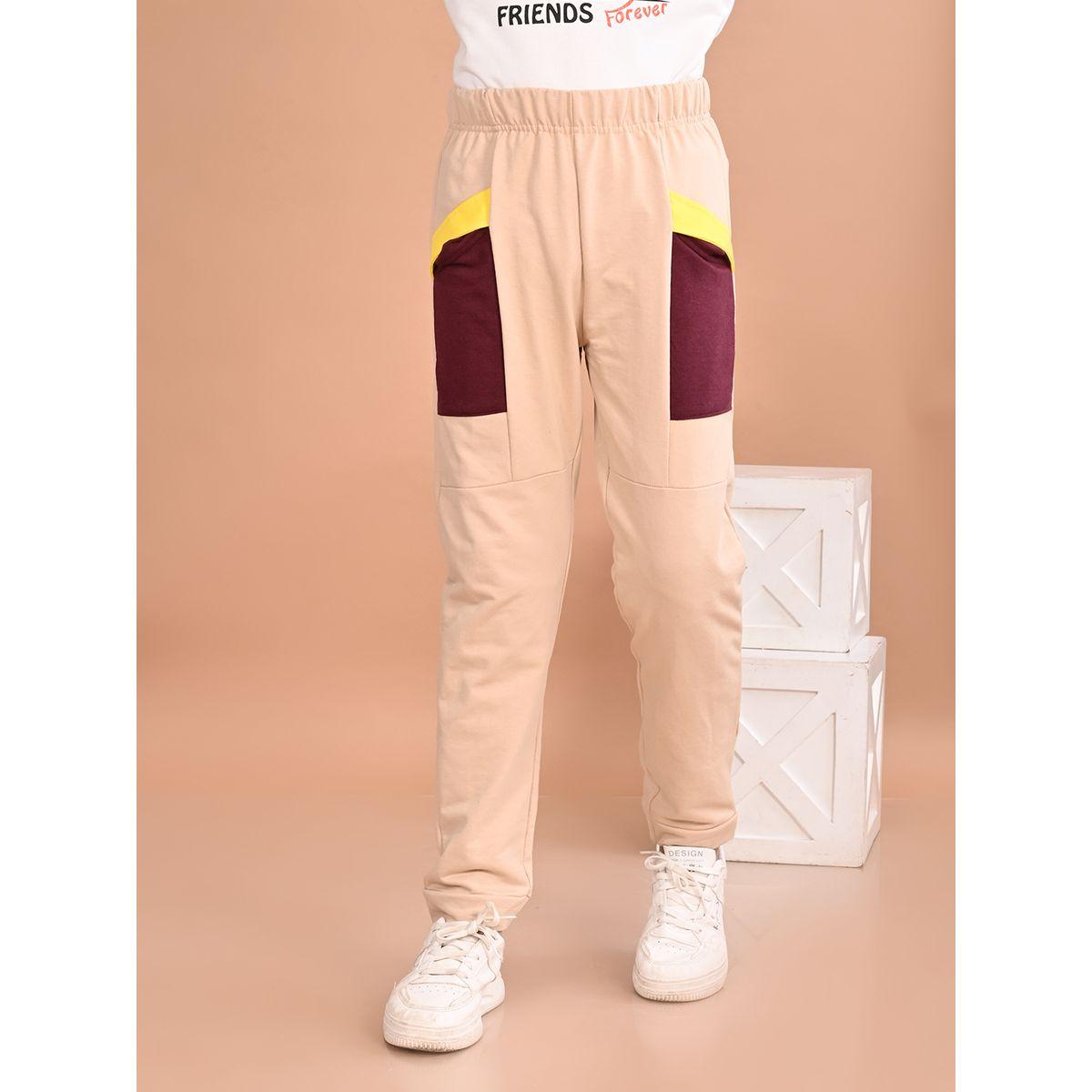 جوغر بطول الكاحل ونمط كتل الالوان ليل بيكس × ستايلي-boys-clothing-bottoms-joggersandtrackpants-image-2