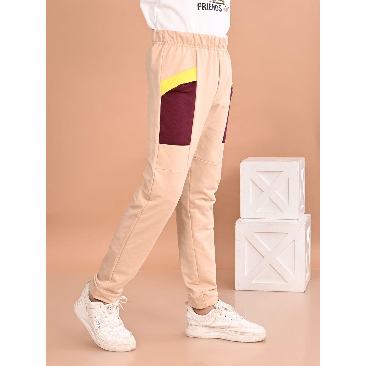 جوغر بطول الكاحل ونمط كتل الالوان ليل بيكس × ستايلي-boys-clothing-bottoms-joggersandtrackpants-image-3