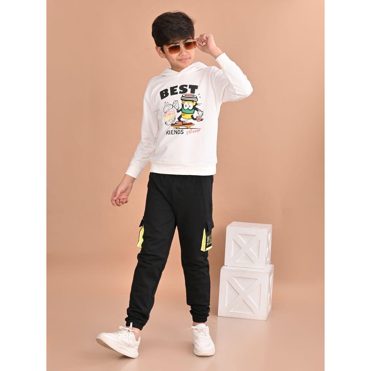 LilPicks X Styli  Pocket Detail Ankle Length Joggers-boys-clothing-bottoms-joggersandtrackpants-image-1