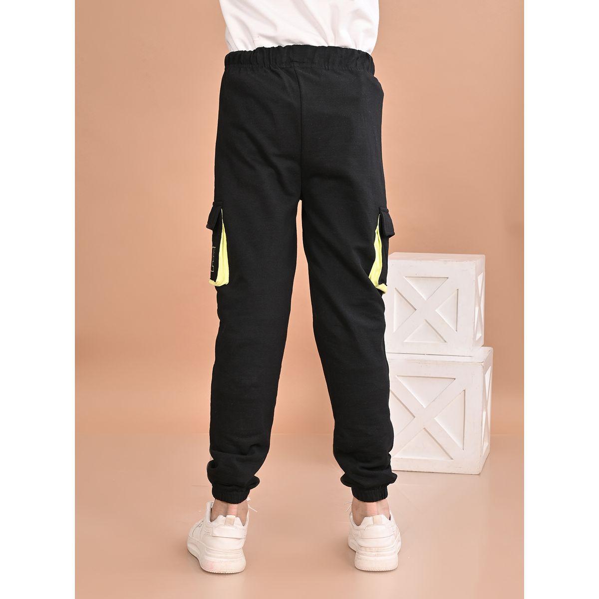 LilPicks X Styli  Pocket Detail Ankle Length Joggers-boys-clothing-bottoms-joggersandtrackpants-image-4
