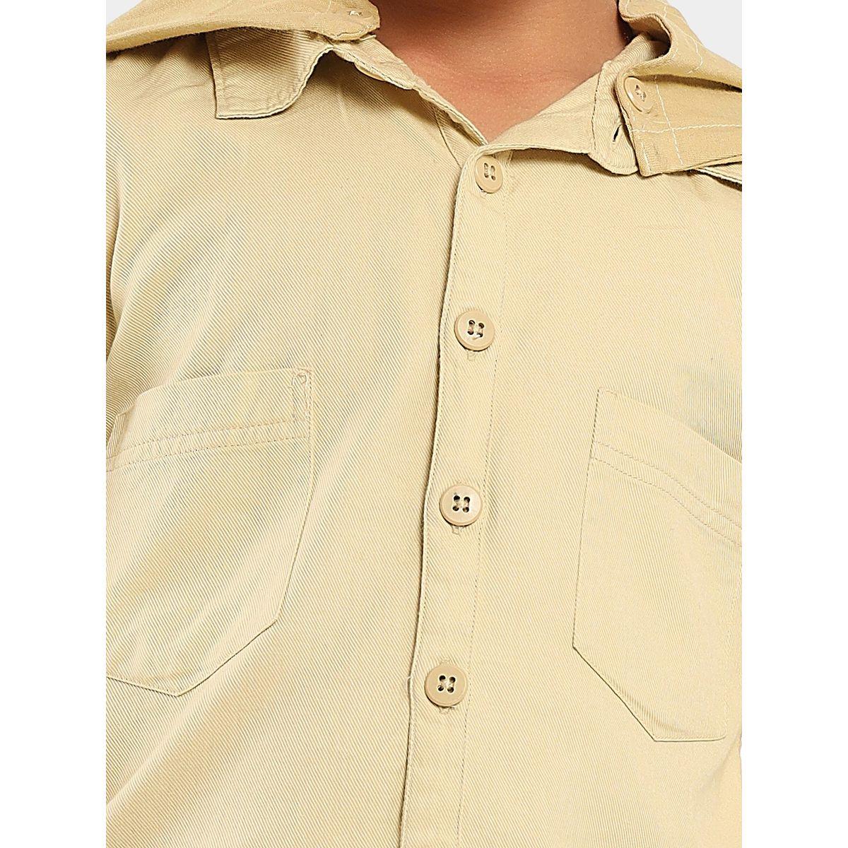 LilPicks X Styli  Hooded Pocket Front Shirt-boys-clothing-shirts-image-3