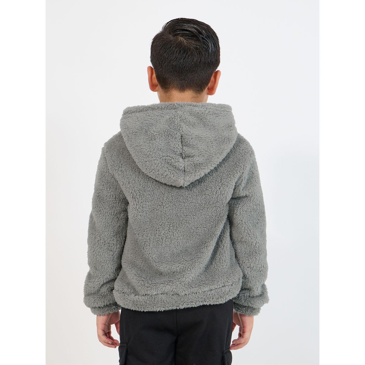 Styli Patch Detail Fax Fuzzy Hoodie-boys-clothing-winterwear-sweatshirts-image-4
