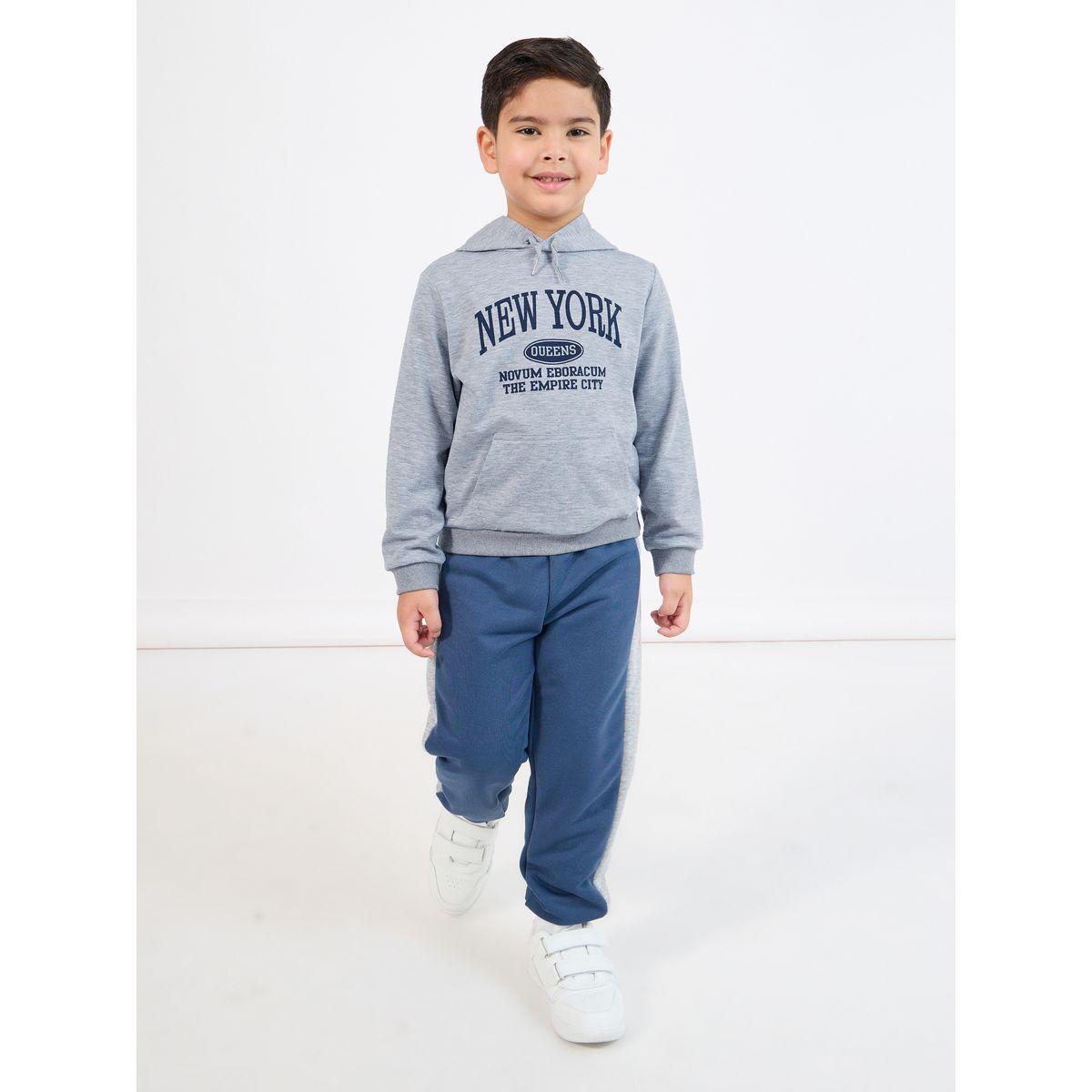 Styli Printed Pocket Front Light Weight Hoodie-boys-clothing-sweatshirts-image-2