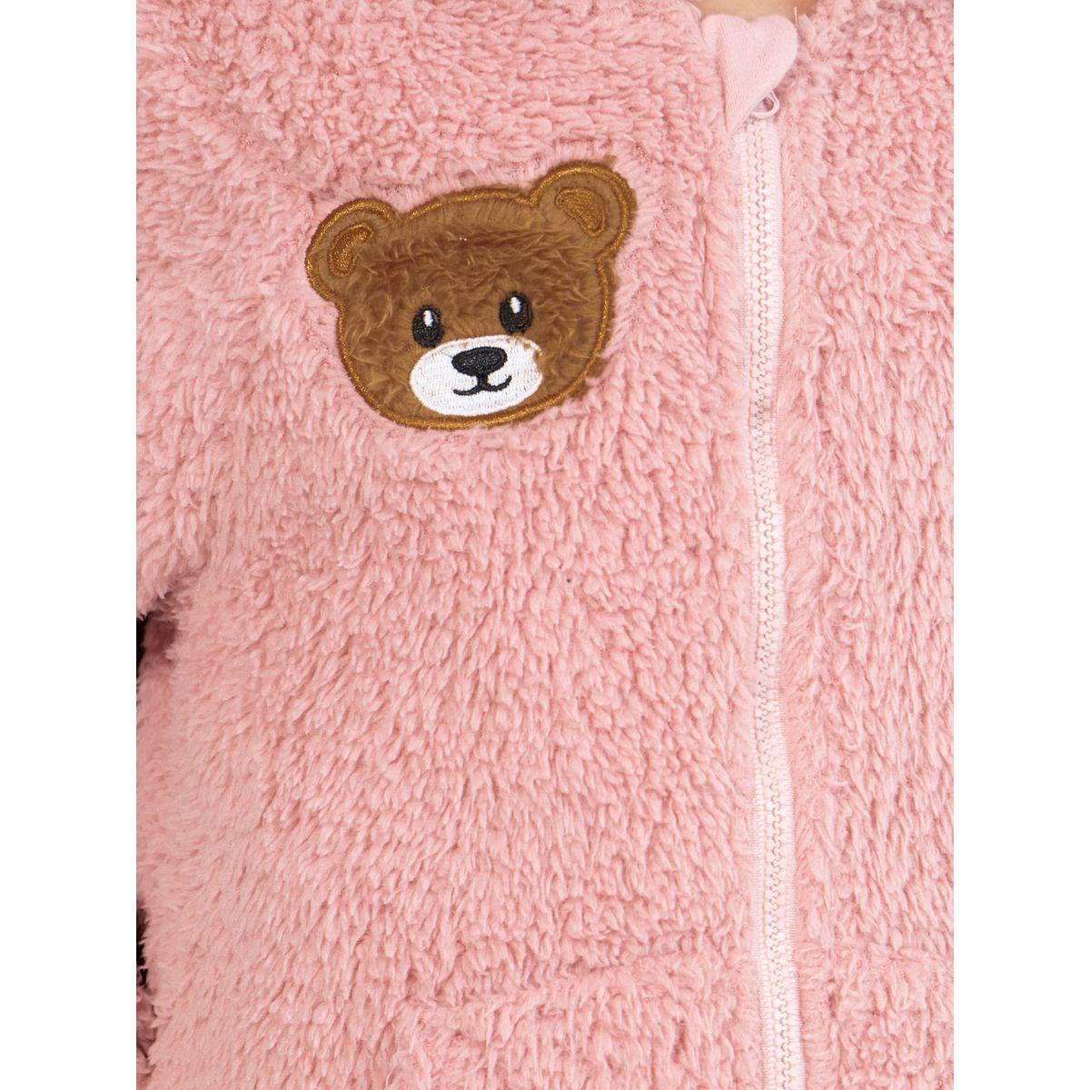 هودي بسحَّاب غلق وشارة بنمط دب-girls-clothing-winterwear-sweatshirts-image-3