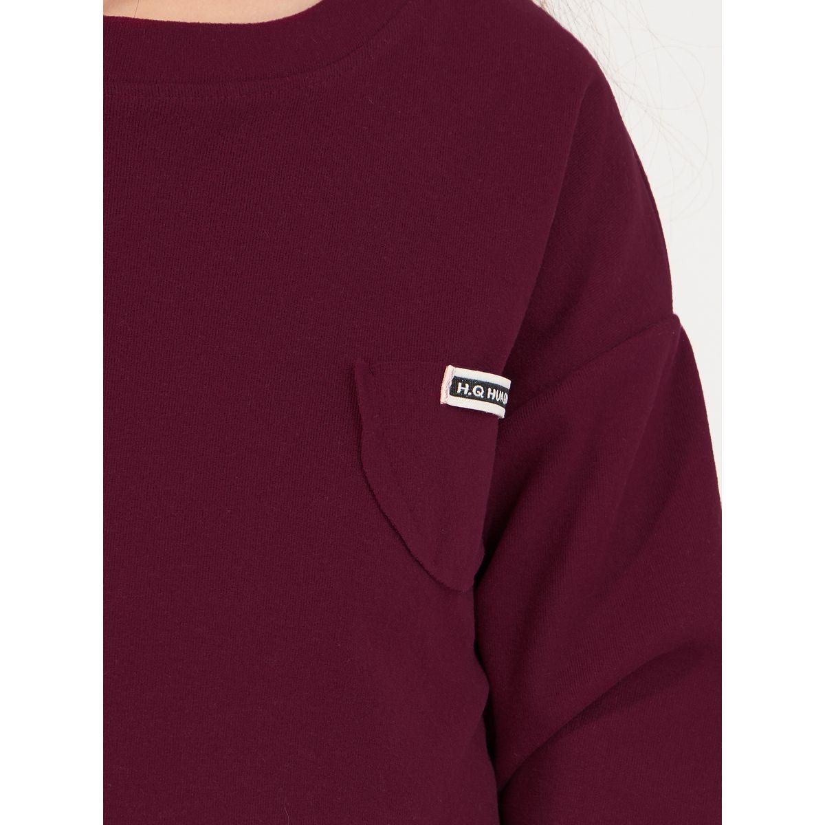 Styli Pocket Front Long Sleeve T-Shirt-girls-clothing-tshirts-image-3