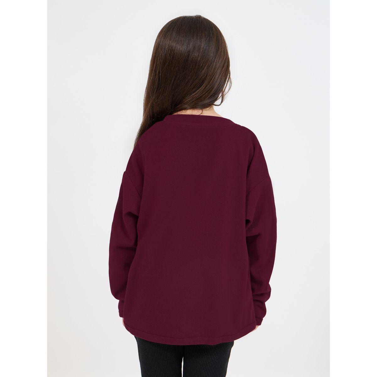 Styli Pocket Front Long Sleeve T-Shirt-girls-clothing-tshirts-image-4