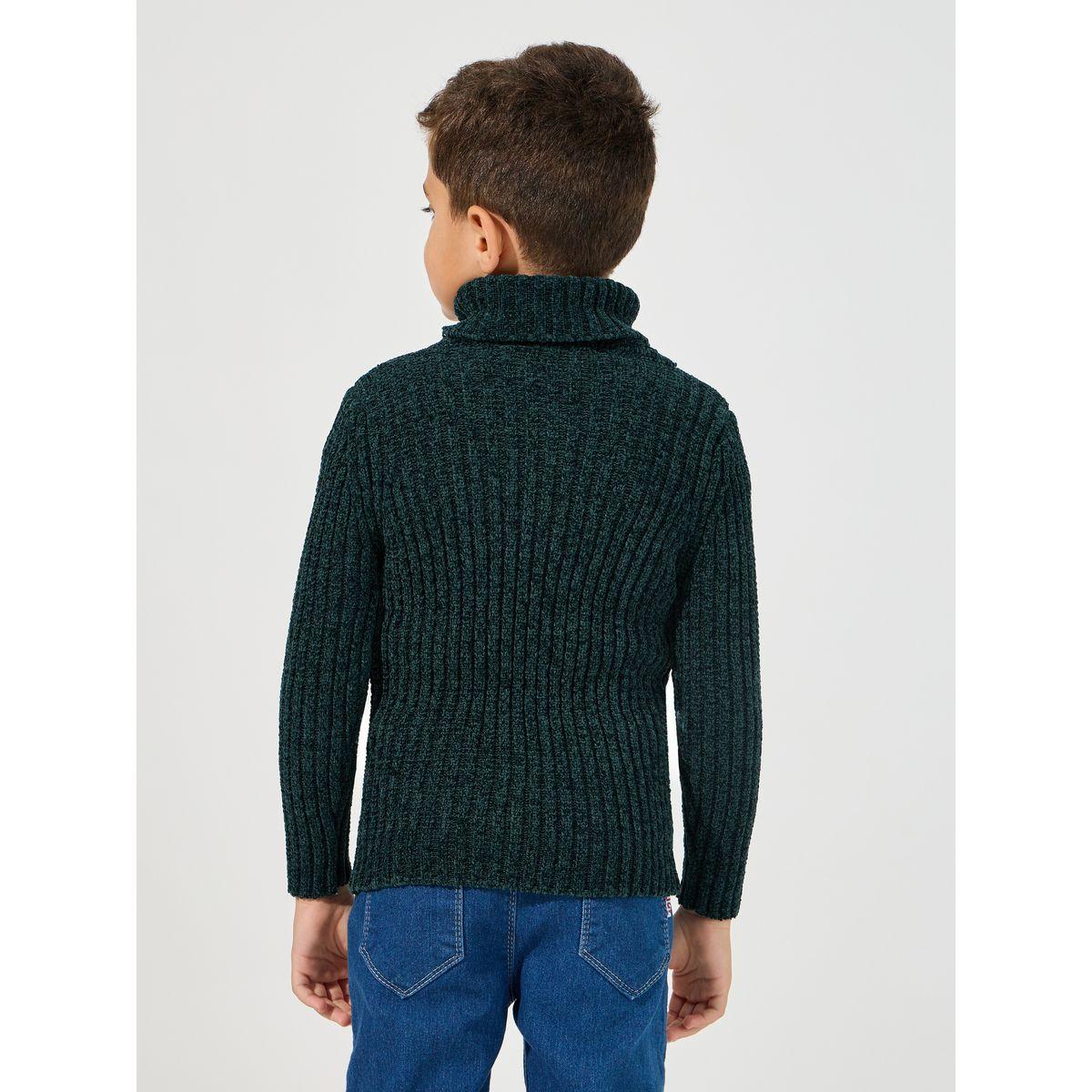 Styli Chenille Knitted Turtle Neck Sweater-boys-clothing-jumpersandcardigans-image-4