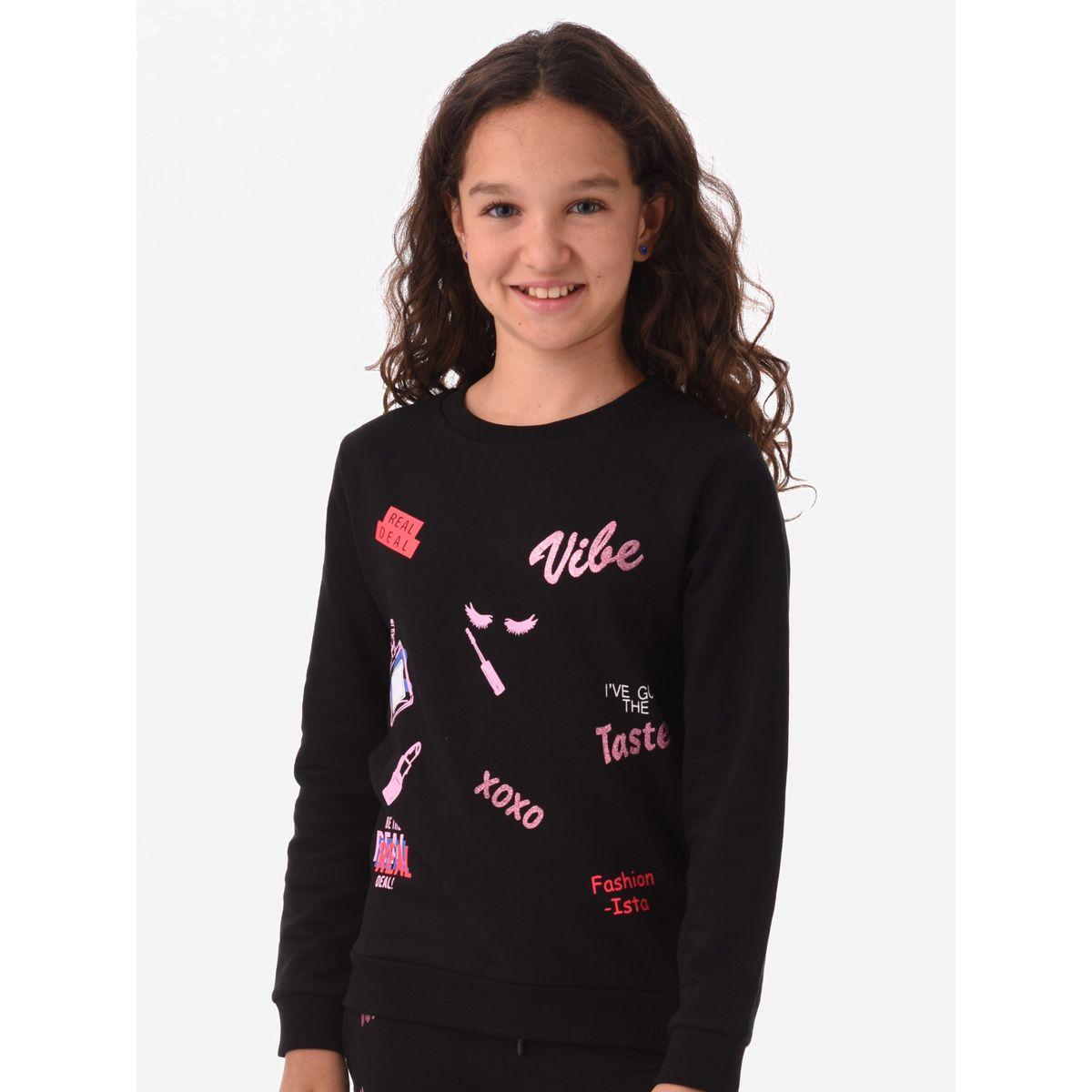 Urbasy X Styli  Front Graphic Print Sweatshirt-girls-clothing-winterwear-sweatshirts-image-1
