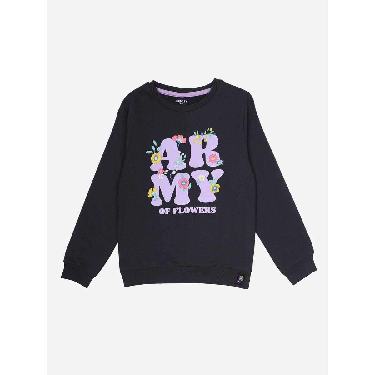 Urbasy X Styli  Floral Graphic Print Sweatshirt-girls-clothing-winterwear-sweatshirts-image-1