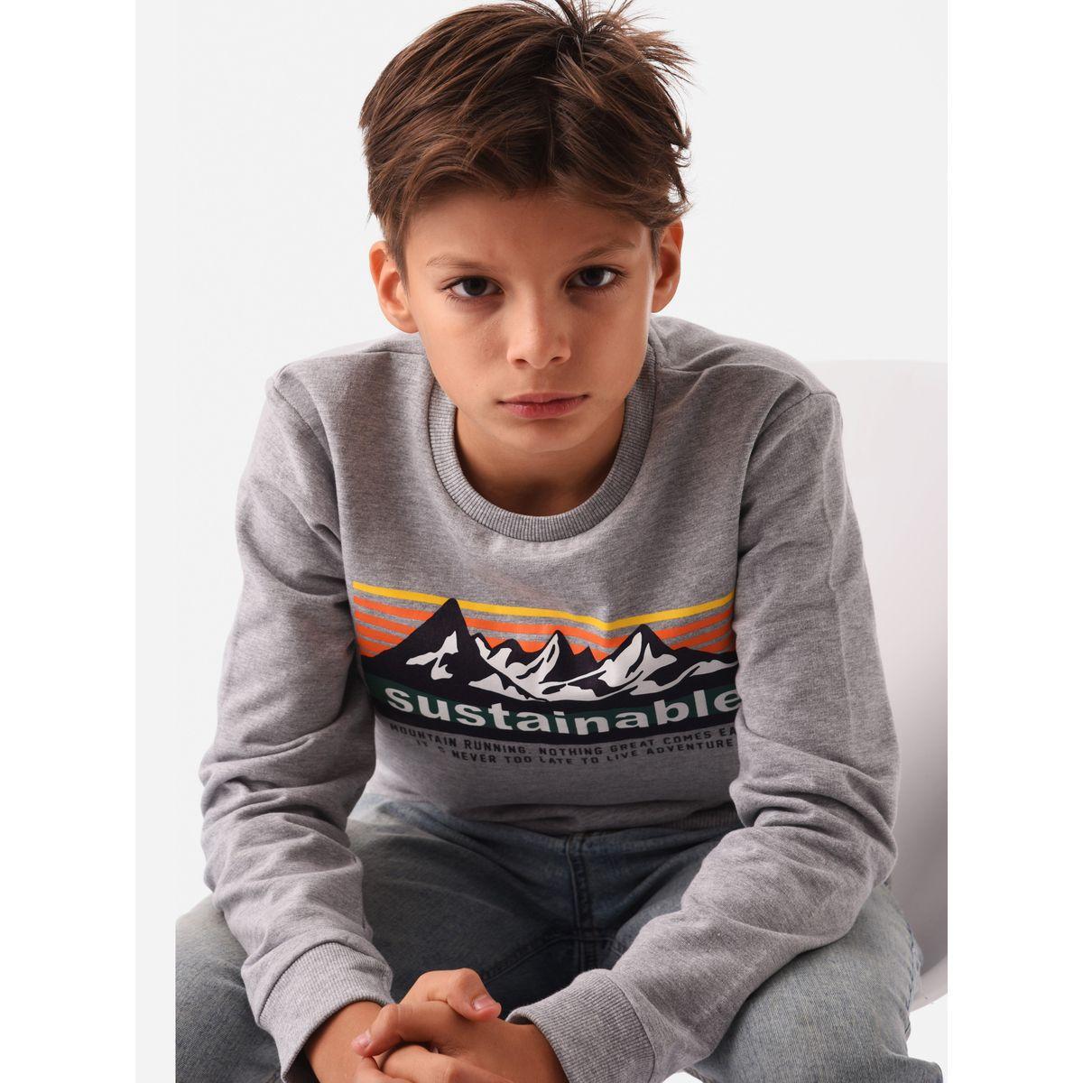 Urbasy X Styli  Front Graphic Print Round Neck Sweatshirt-boys-clothing-sweatshirts-image-3