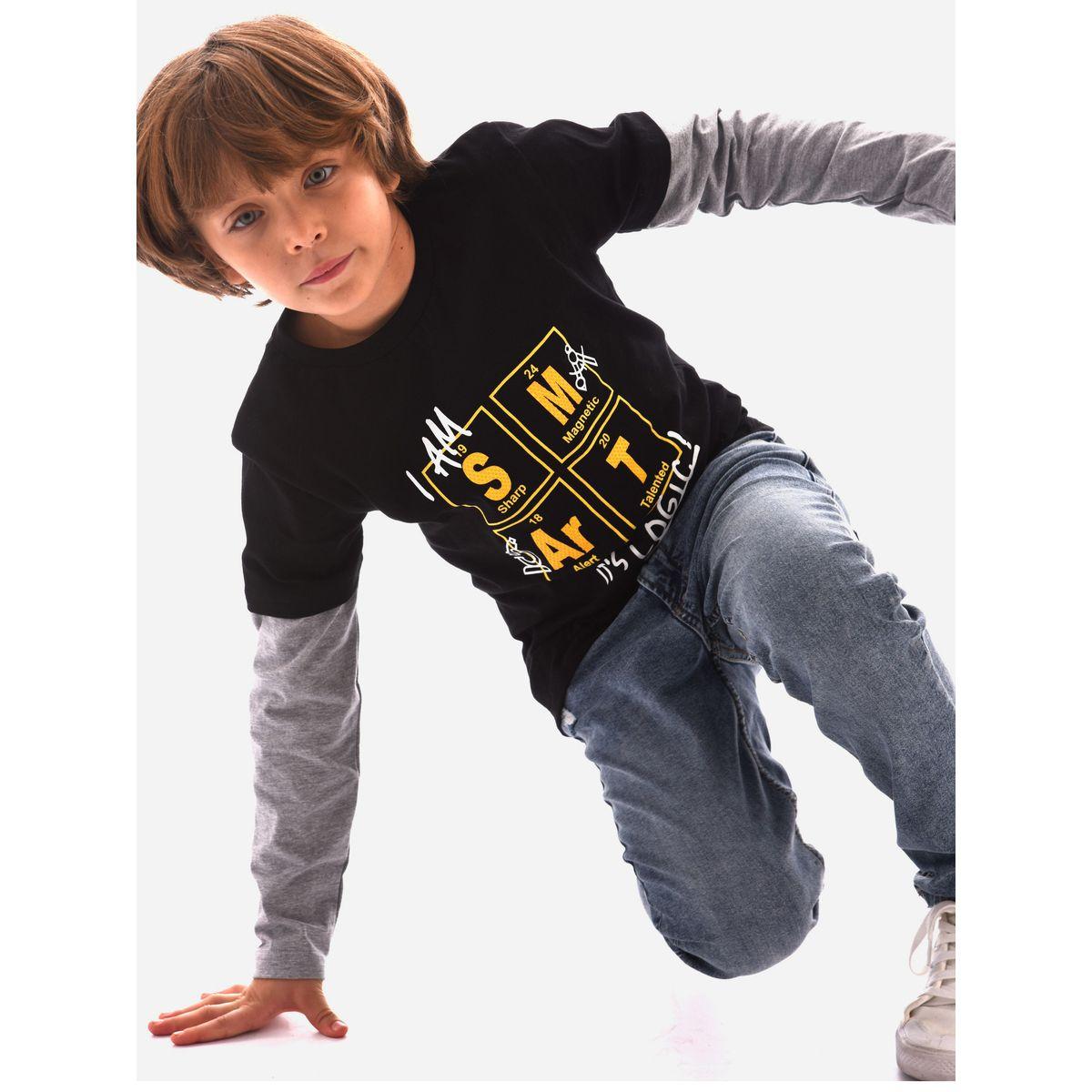 Urbasy X Styli  Twofer Style Graphic Print T-Shirt-boys-clothing-tshirtsandpolos-image-2