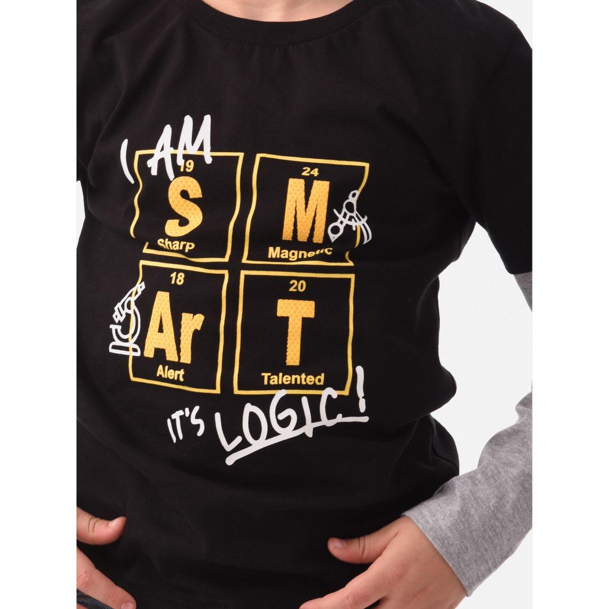 تيشيرت مطبع بطبعة جرافيك أورباسي × ستايلي-boys-clothing-tshirtsandpolos-image-3