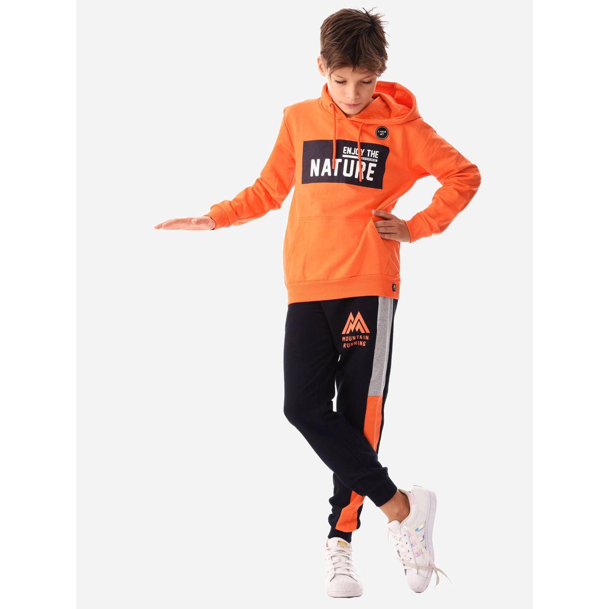 مجموعة من جوغر مع هودي بجيوب امامية أورباسي × ستايلي-boys-clothing-setsandcoords-image-2