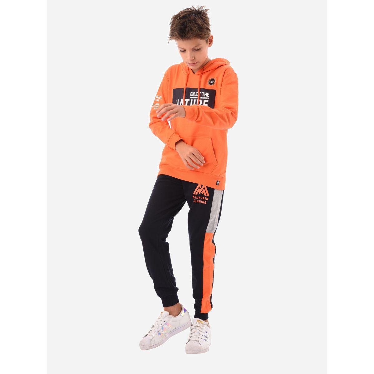 مجموعة من جوغر مع هودي بجيوب امامية أورباسي × ستايلي-boys-clothing-setsandcoords-image-3