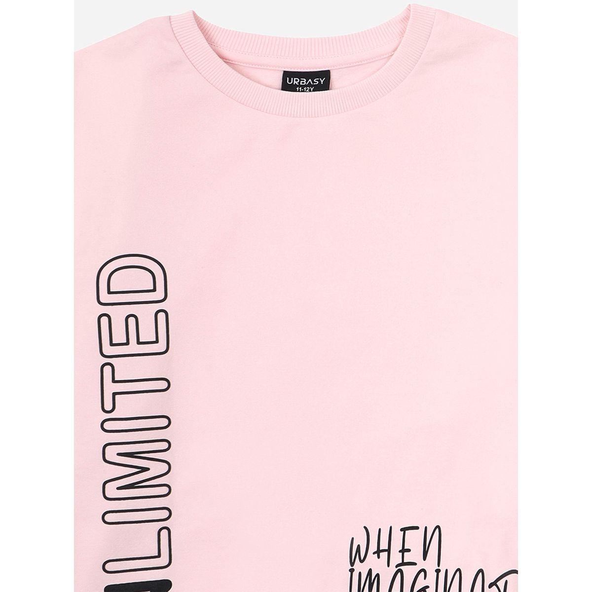 مجموعة من جوغر مع سويت شيرت مطبع بكتابة أورباسي × ستايلي-girls-clothing-setsandcoords-image-7