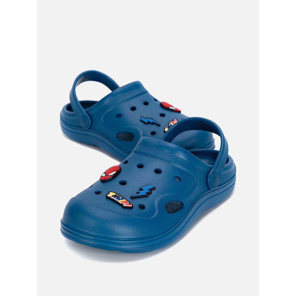 URBAN HAUL X Styli  Spiderman Applique Detail Clogs with Backstrap-boys-shoes-sandals-image-1