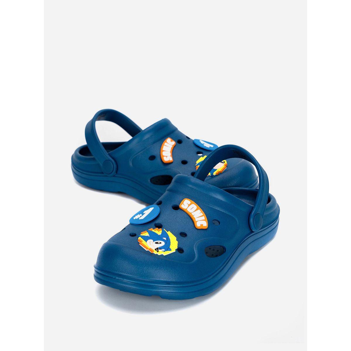 URBAN HAUL X Styli  Sonic the Hedgehog Applique Details Clogs with Backstrap-boys-shoes-sandals-image-1