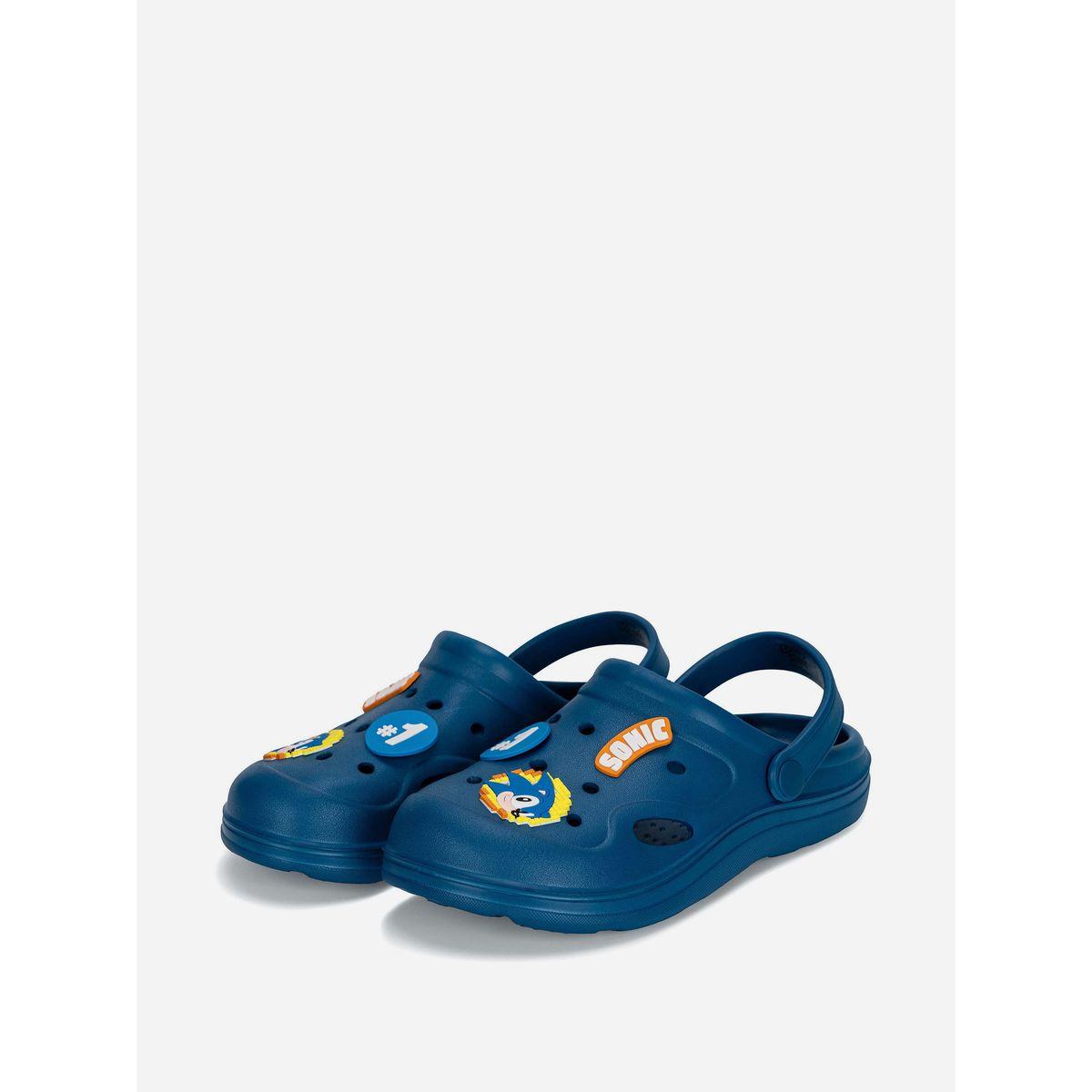 URBAN HAUL X Styli  Sonic the Hedgehog Applique Details Clogs with Backstrap-boys-shoes-sandals-image-3