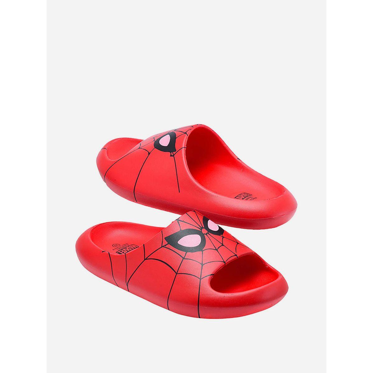 URBAN HAUL X Styli  Marvel Spider-Man Slides-boys-shoes-flipflopsandslides-image-1