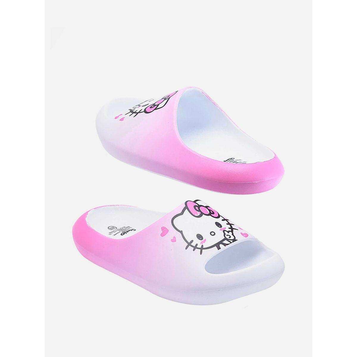 URBAN HAUL X Styli  Hello Kitty Slides-girls-shoes-flipflopsandslides-image-1