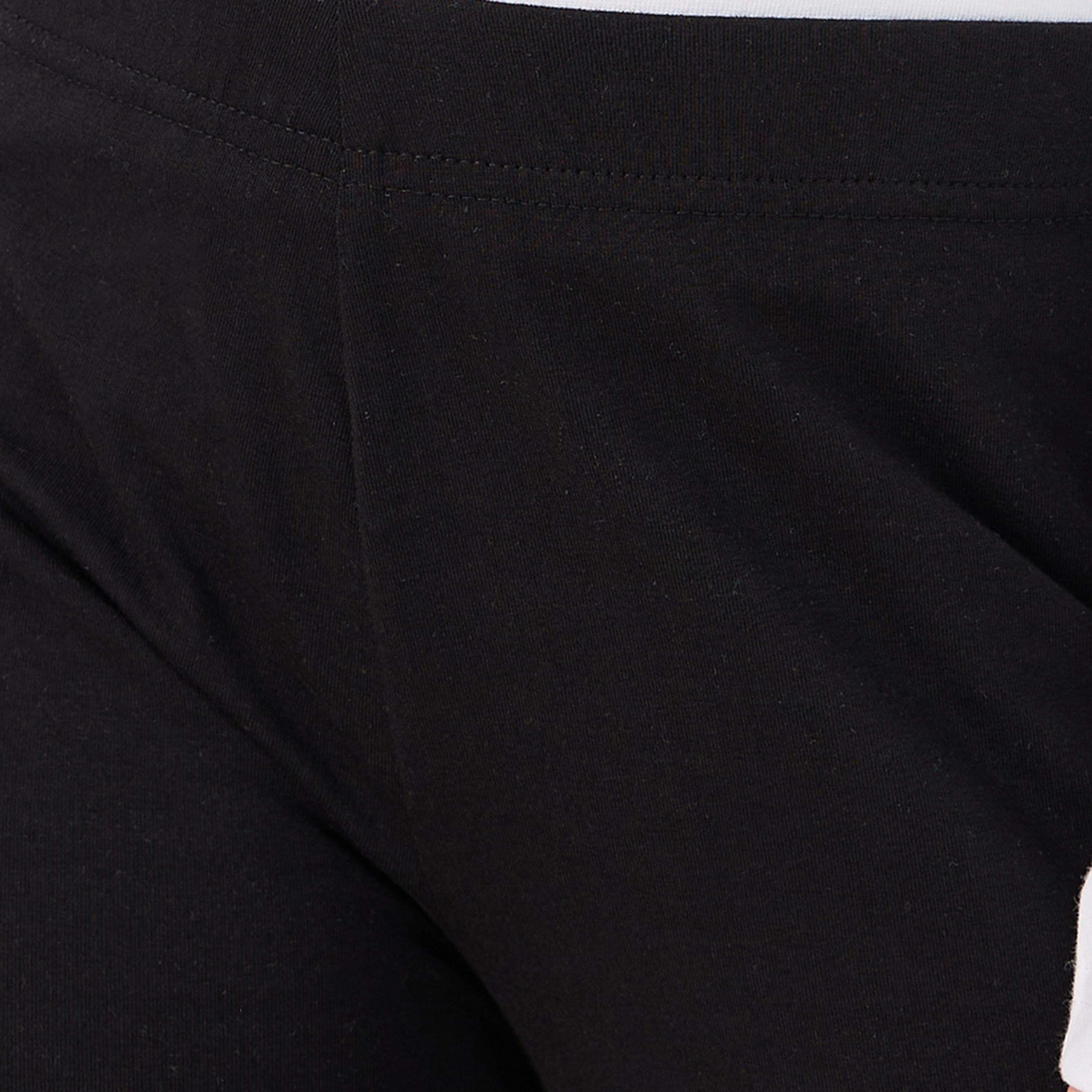 ستايلي - ليقنز سادة مع حزام خصر مطاطي-girls-clothing-bottoms-leggings-image-3
