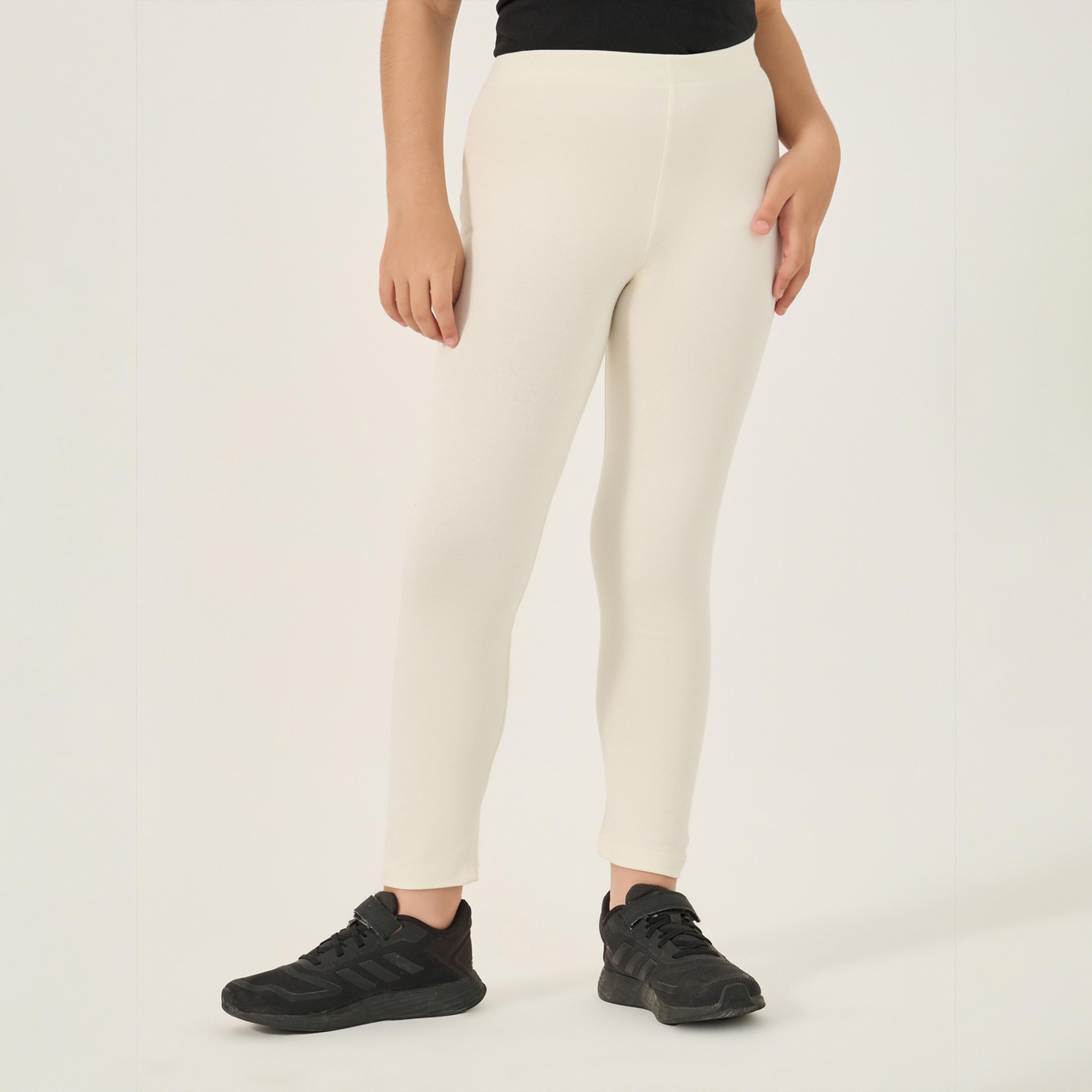 ستايلي - ليقنز سادة مطاطي-girls-clothing-bottoms-leggings-image-2