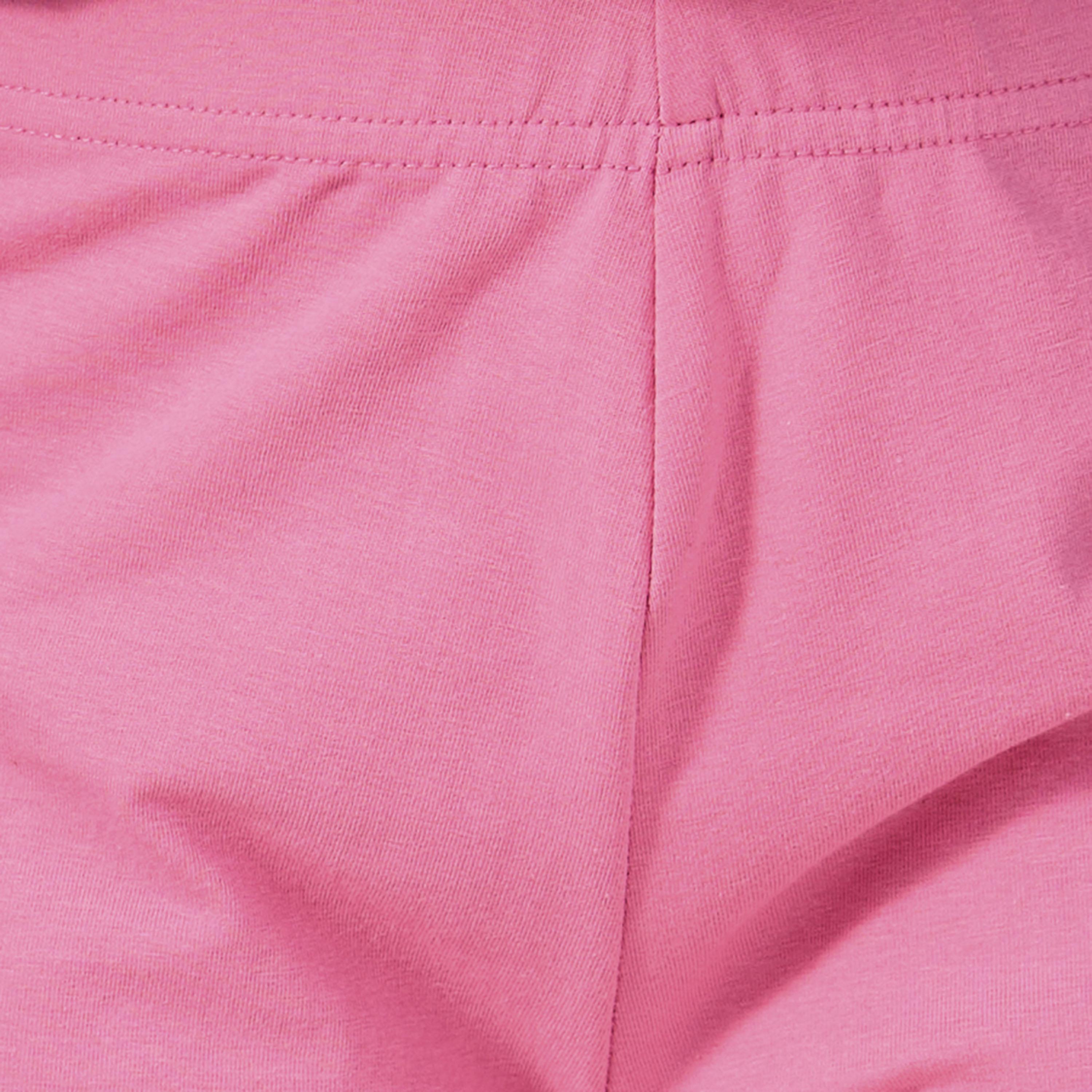 Styli Solid Leggings with Elastic Waistband-girls-clothing-bottoms-leggings-image-3