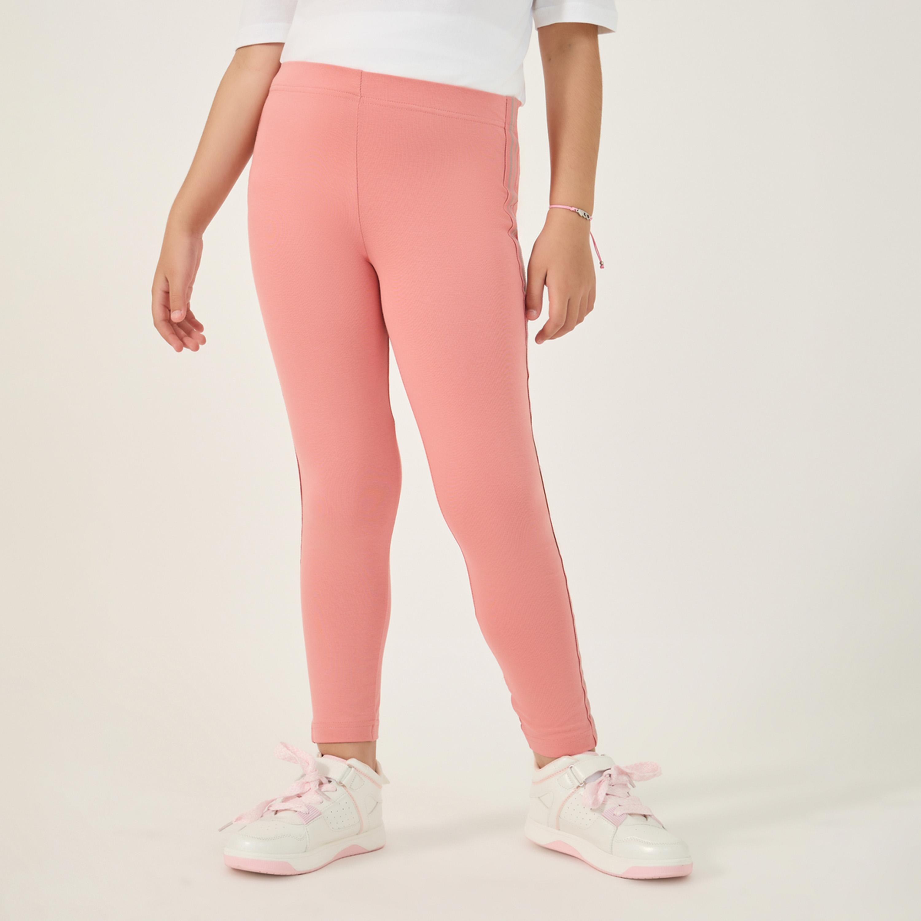 Styli Ankle Length Legging with Side Tape-girls-clothing-bottoms-leggings-image-3