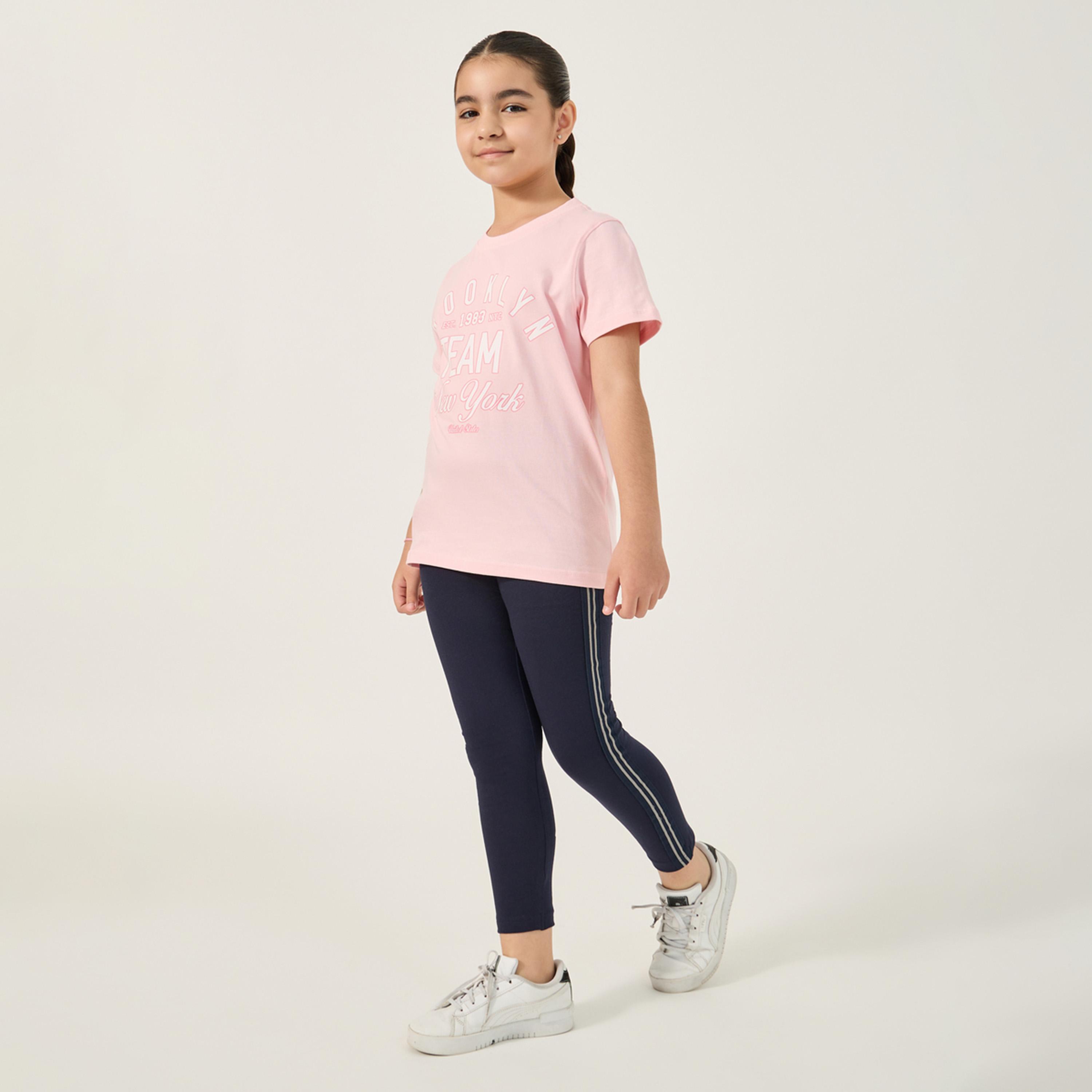 ستايلي - بنطال ضيق بطول الكاحل مع شريط جانبي-girls-clothing-bottoms-leggings-image-2