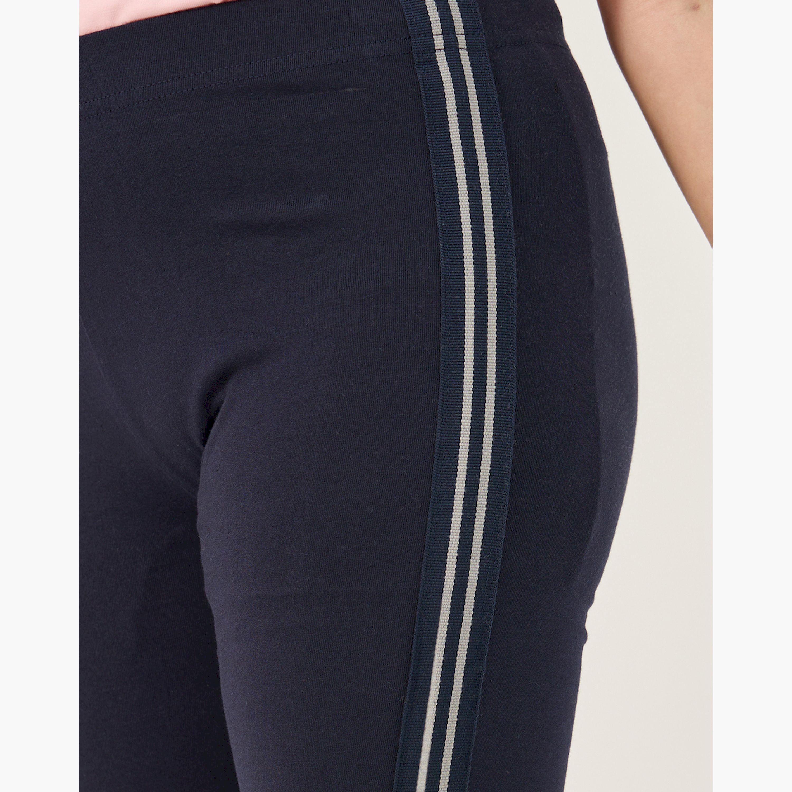 Styli Ankle Length Legging with Side Tape-girls-clothing-bottoms-leggings-image-4