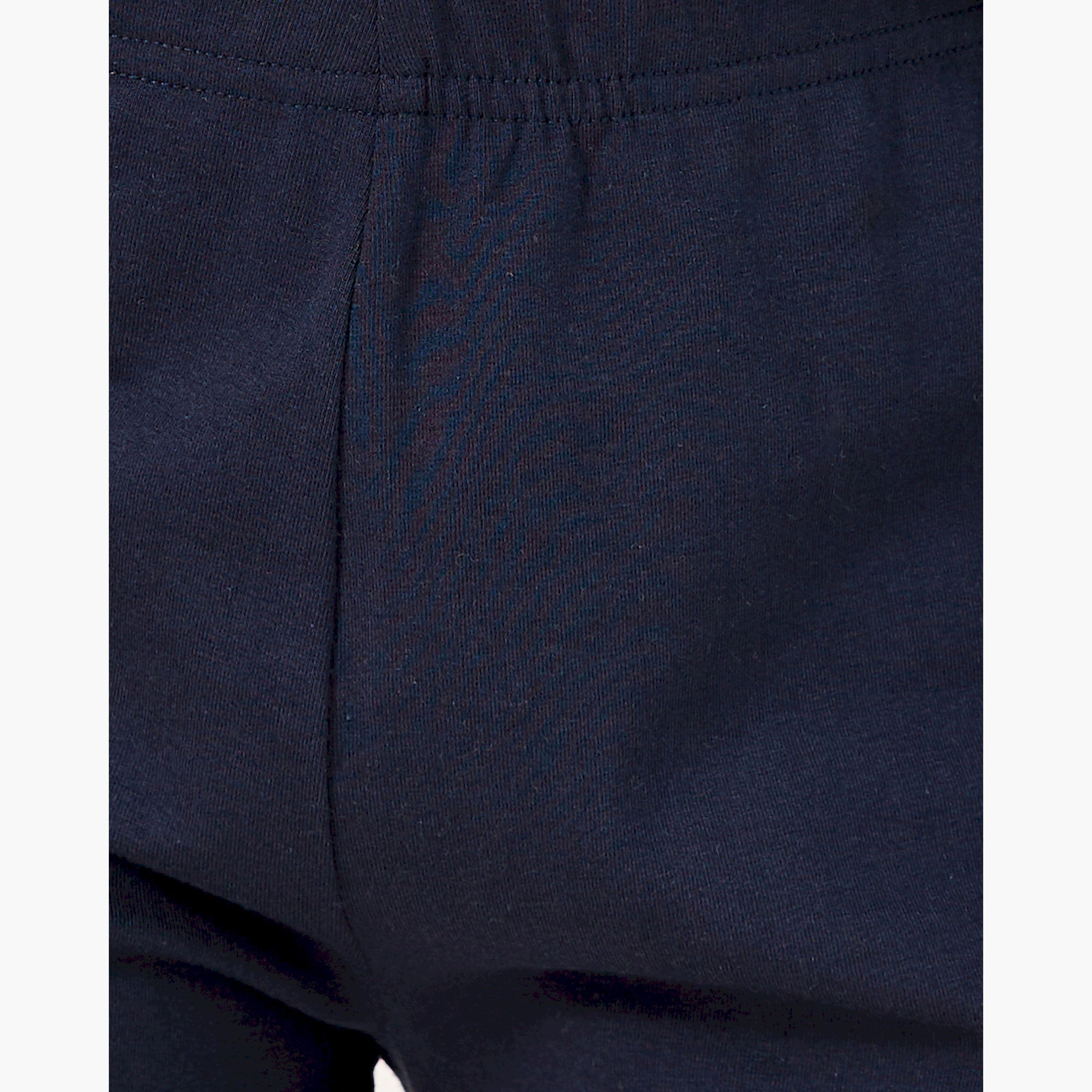 ستايلي - شورت سادة بحزام خصر مطاطي-girls-clothing-bottoms-leggings-image-3
