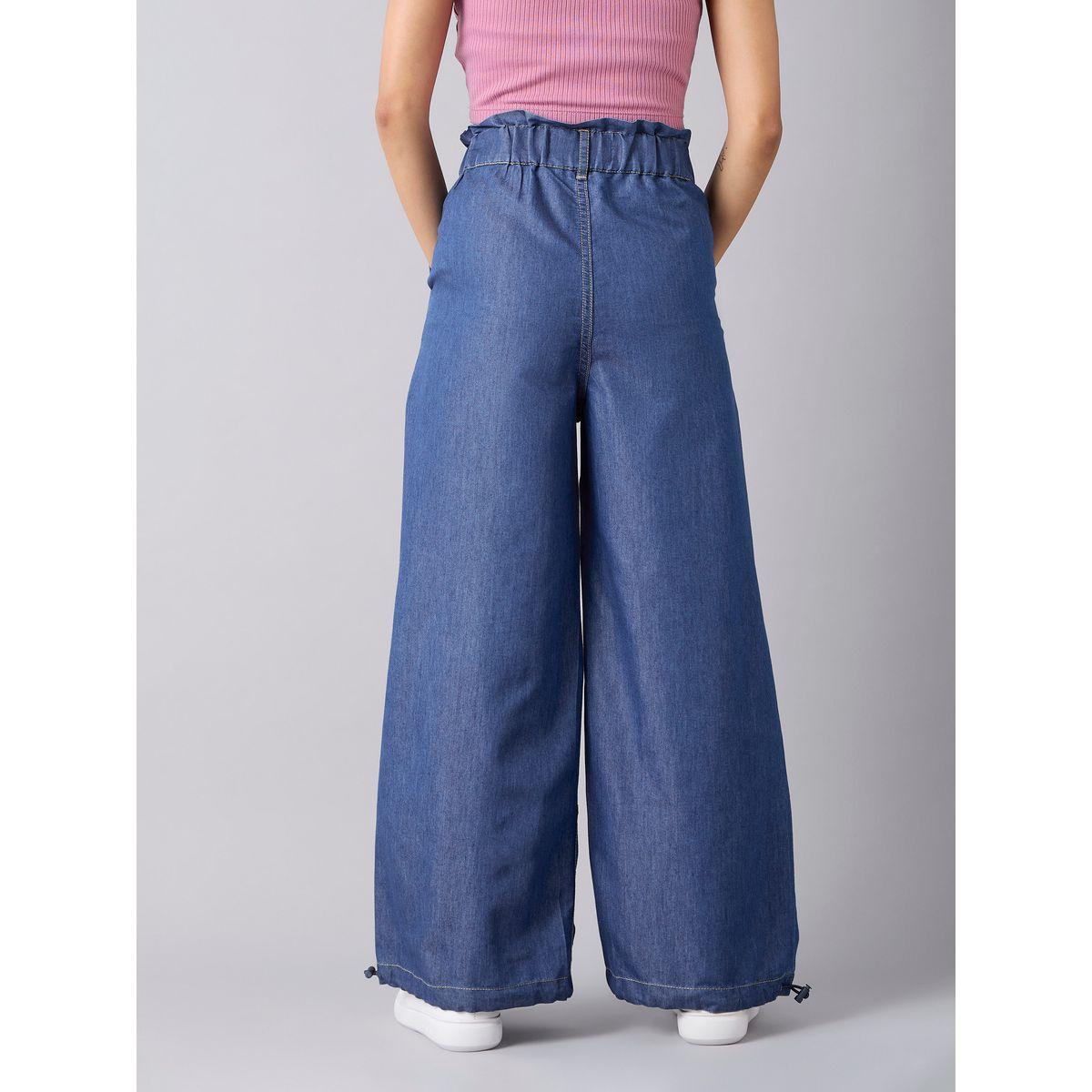 Noh-Voh X Styli  Panelled Acid Wash Cargo Jeans-girls-clothing-bottoms-jeansandjeggings-image-5