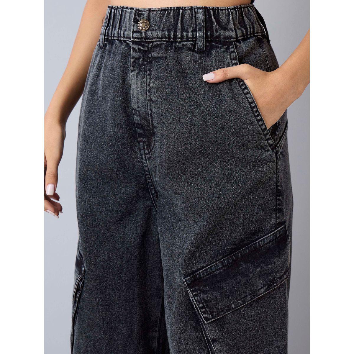 جينز كارجو بتفاصيل مشطوفة وخصر مطاطي نوه-فوه × ستايلي-girls-clothing-bottoms-jeansandjeggings-image-4