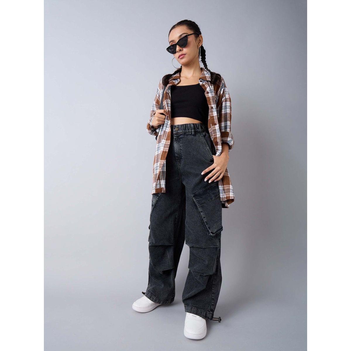 جينز كارجو بتفاصيل مشطوفة وخصر مطاطي نوه-فوه × ستايلي-girls-clothing-bottoms-jeansandjeggings-image-7